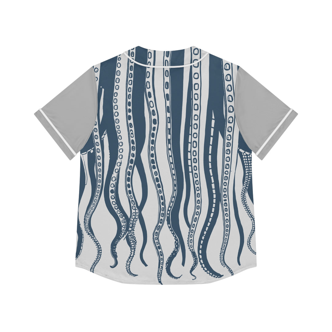 Women's Baseball Jersey - Downward Octopus