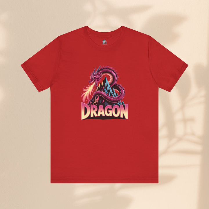 Dragon Graphic Tee, Unisex T-Shirt, Fantasy Shirt, Gift for Gamers, Dragon Lovers Shirt, Casual Wear, Unique Apparel