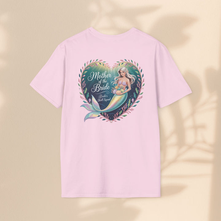 Mother of the Bride Mermaid Unisex Softstyle T-Shirt