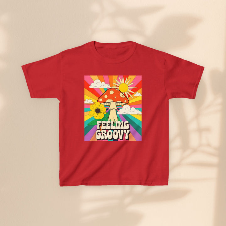 Kids Heavy Cotton™ Tee - Feeling Groovy