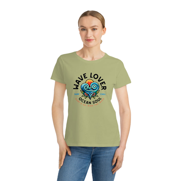 Organic Women's Classic T-Shirt - Wave Lover