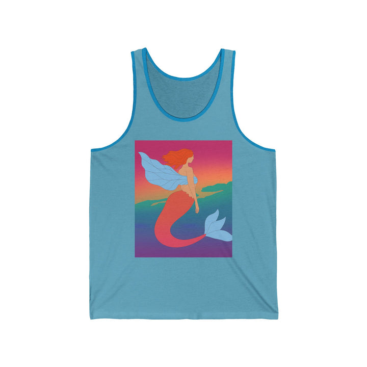 Unisex Jersey Tank - Angel Mermaid