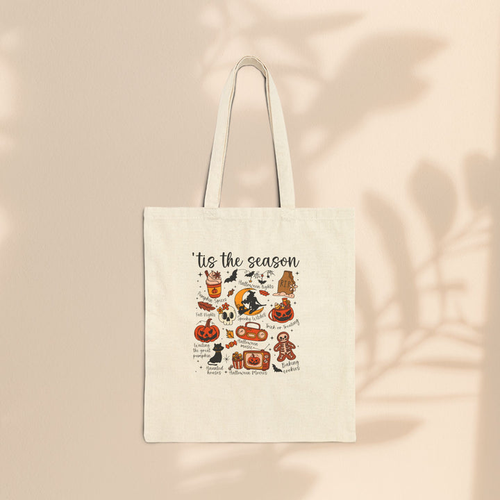Halloween Cotton Canvas Tote Bag