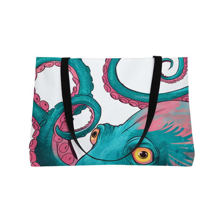 Weekender Tote Bag - Pink Octopus