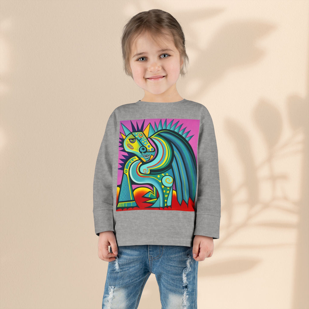 Toddler Long Sleeve Tee - Mod Dragon