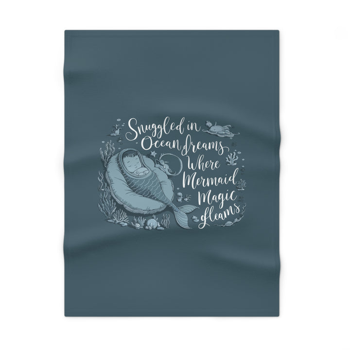 Fleece Baby Blanket - Ocean Dreams Snuggle