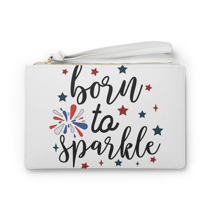 Born to Sparkle Clutch Bag - Festive Accessory for Celebrations