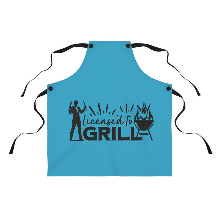 Apron (AOP) - Licensed To Grill