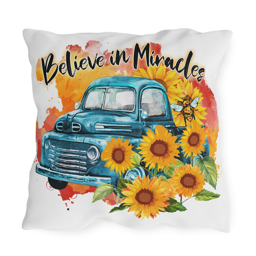 Outdoor Pillows - Believe in Miracles