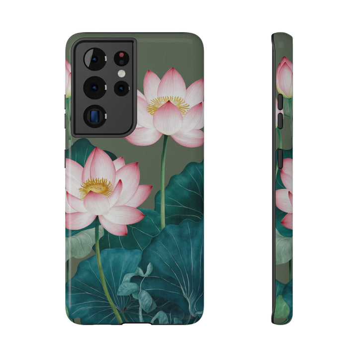 Impact-Resistant Cases - Lotus Flowers