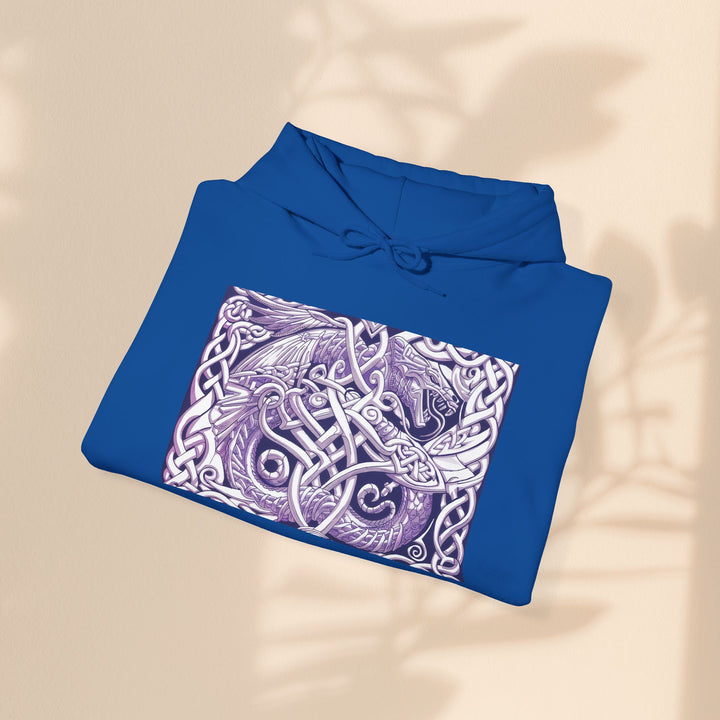 Celtic Dragon Hoodie, Gift for Fantasy Lovers