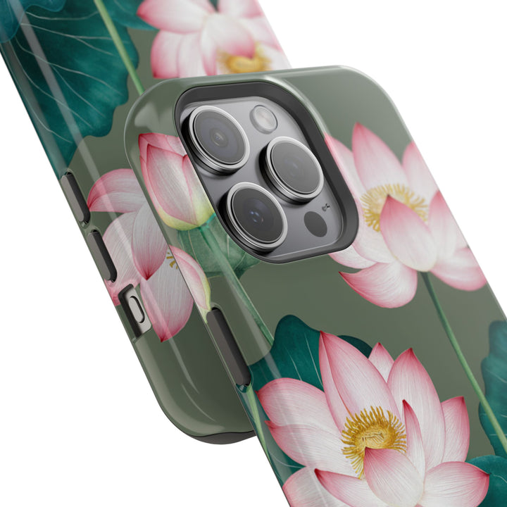 Impact-Resistant Cases - Lotus Flowers