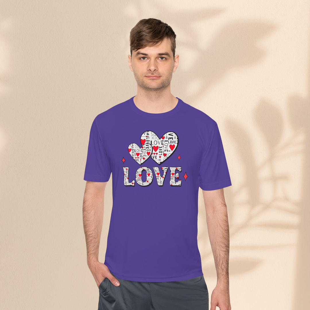 Unisex Moisture Wicking Tee - Love