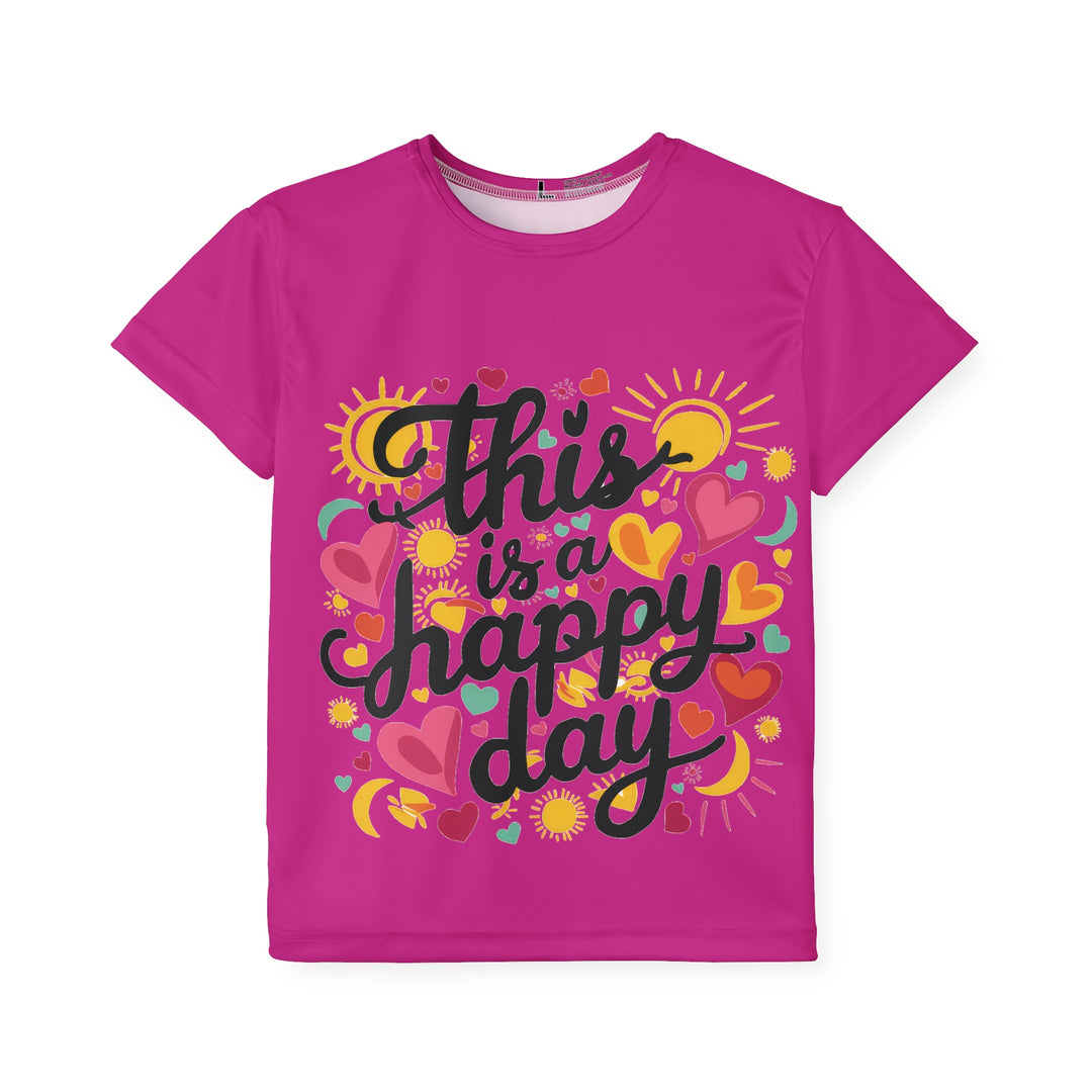 Kids Sports Jersey - This is a Happy Day