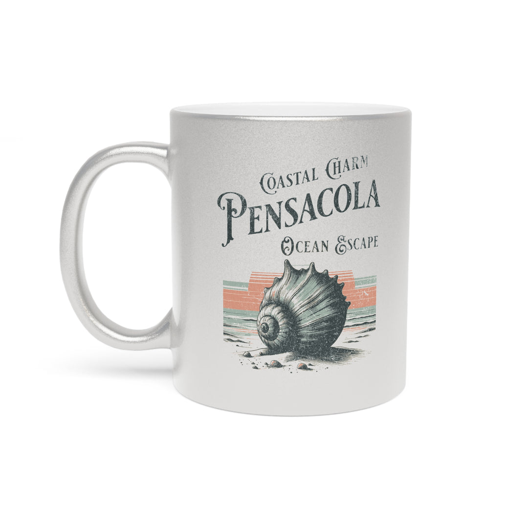 Metallic Mug - Pensacola Coastal Charm