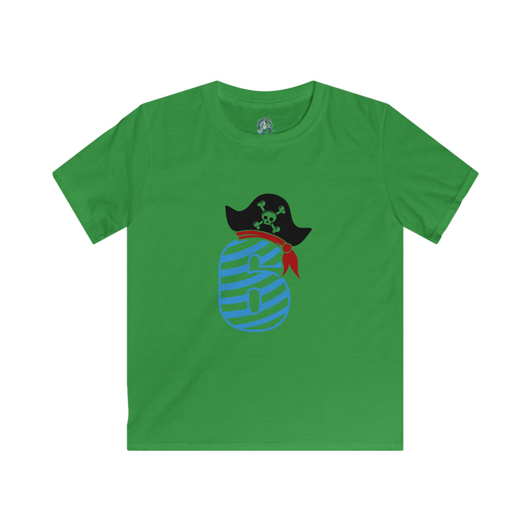 6 year old Pirate-Themed Kids Tee, Fun Birthday Gift, Adventurous Pirate Outfit