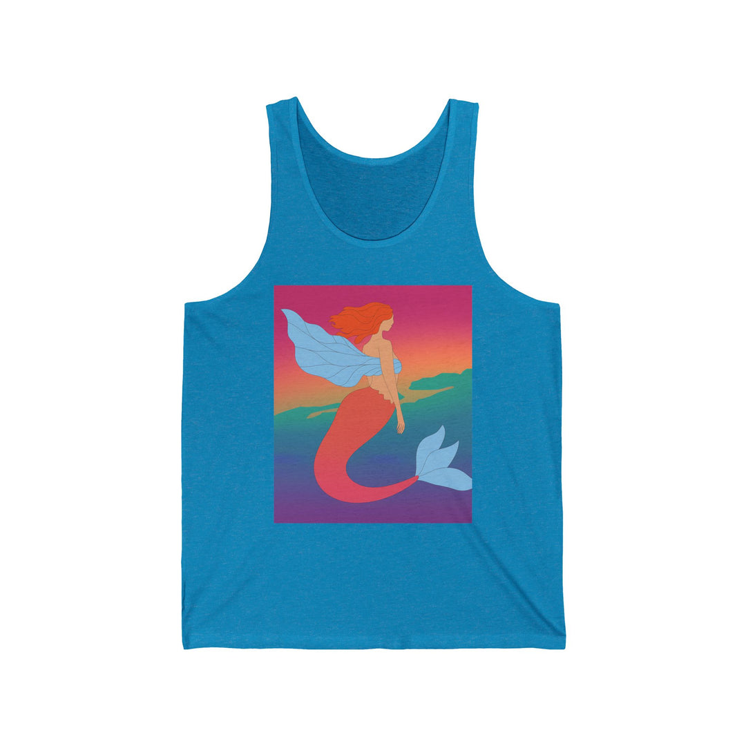 Unisex Jersey Tank - Angel Mermaid