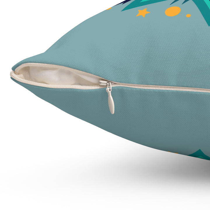Super Mom Spun Polyester Throw Pillow - Perfect Gift for Mother's Day & Celebrations