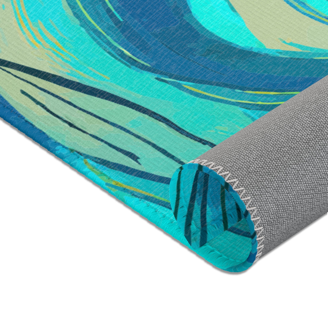 Vibrant Wave Rug for Stylish Serenity