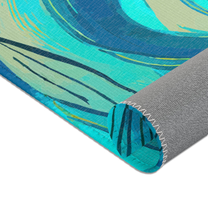 Vibrant Wave Rug for Stylish Serenity