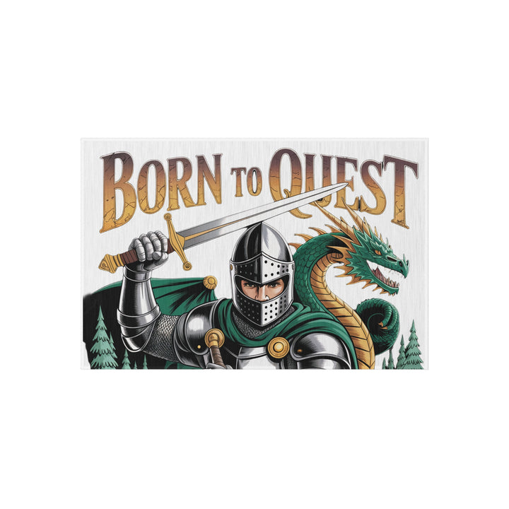 Born To Quest Outdoor Dragon Rug