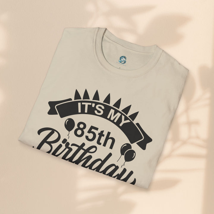 85th Birthday Celebration T-Shirt, Unisex Softstyle Tee for 85th Birthday, Milestone Birthday Gift, Birthday Party Outfit, Cute [...]
