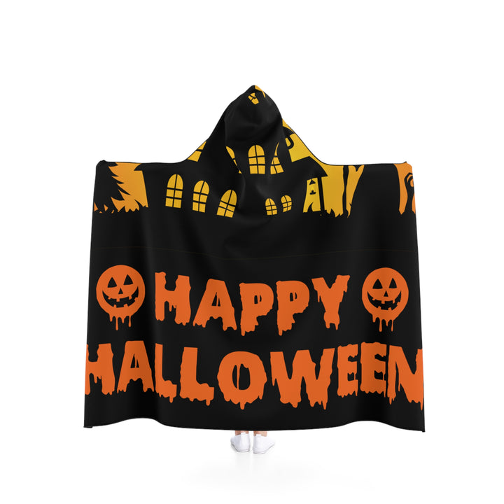 Hooded Blanket - Happy Halloween