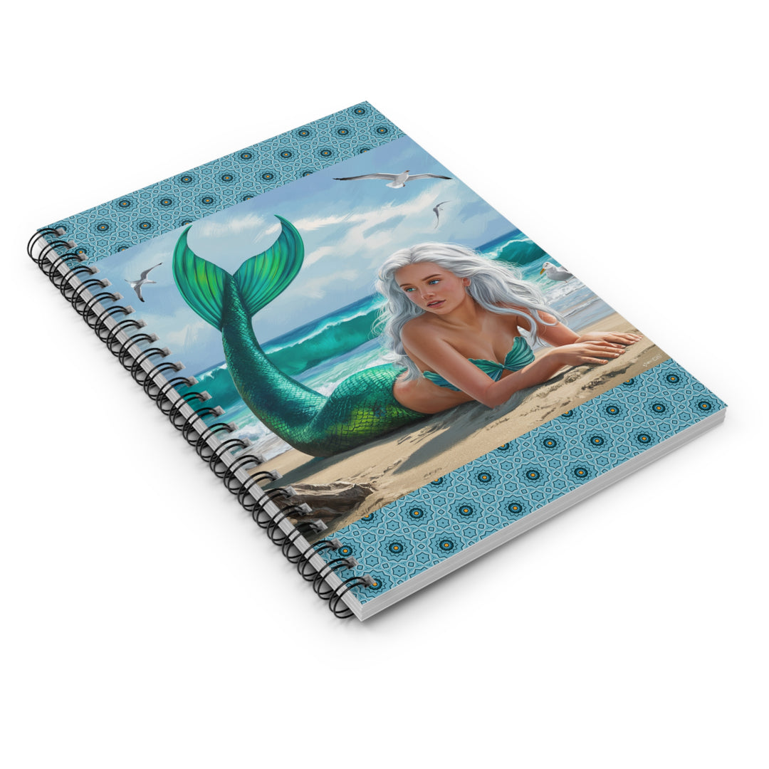 Spiral Notebook - Ruled Line - Mermaid Beach