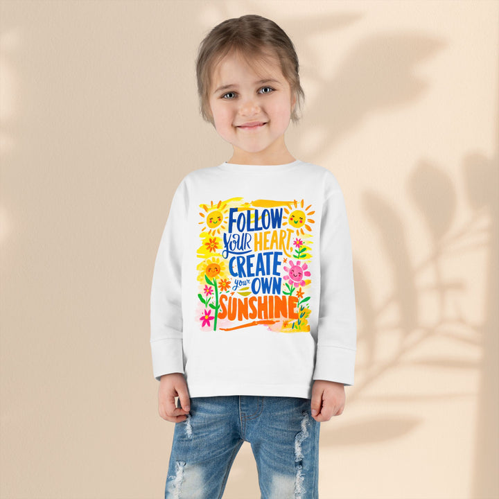 Toddler Long Sleeve Tee - Follow Your Heart