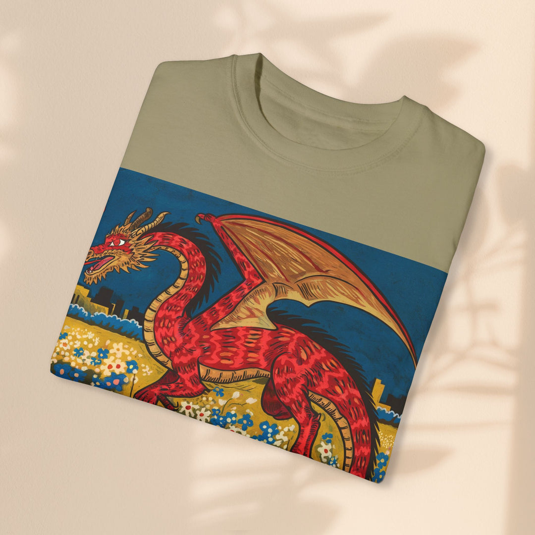 Pequeño Dragón Garment-Dyed T-shirt