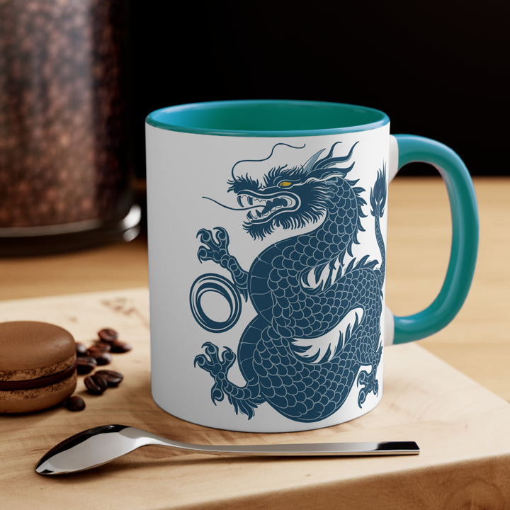 11oz Accent Mug - Azure Creature