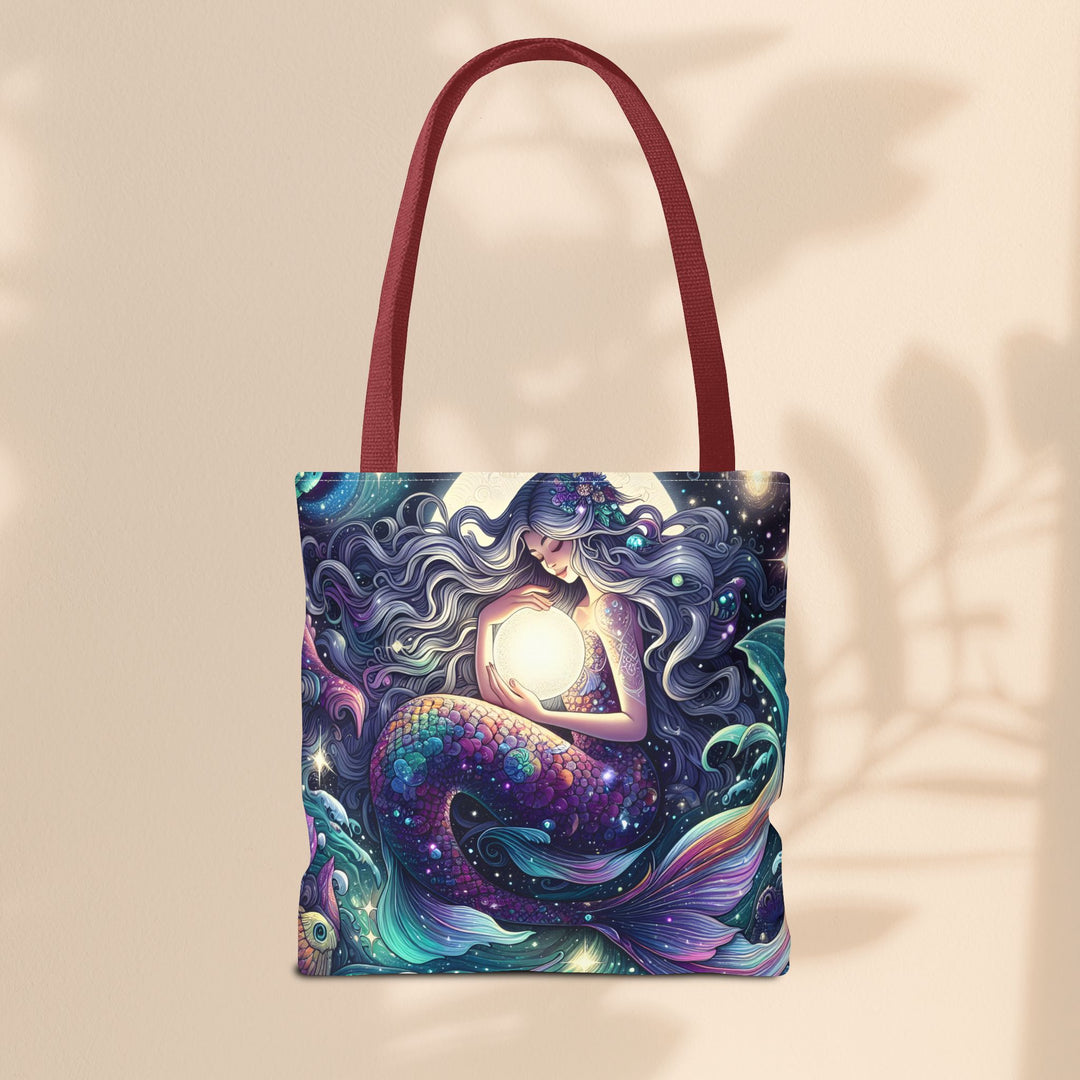 Celestial Mermaid Secret Tote Bag – Stylish Reusable Beach Trip Bag