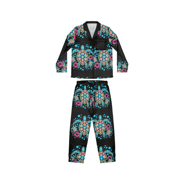 Sea Turtle Dreams Women's Satin Pajamas