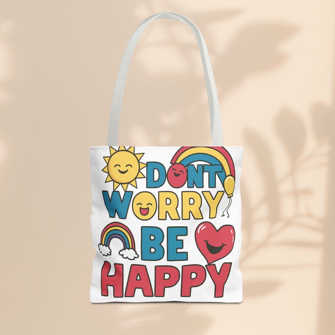 Tote Bag (AOP) - Don't Worry Be Happy