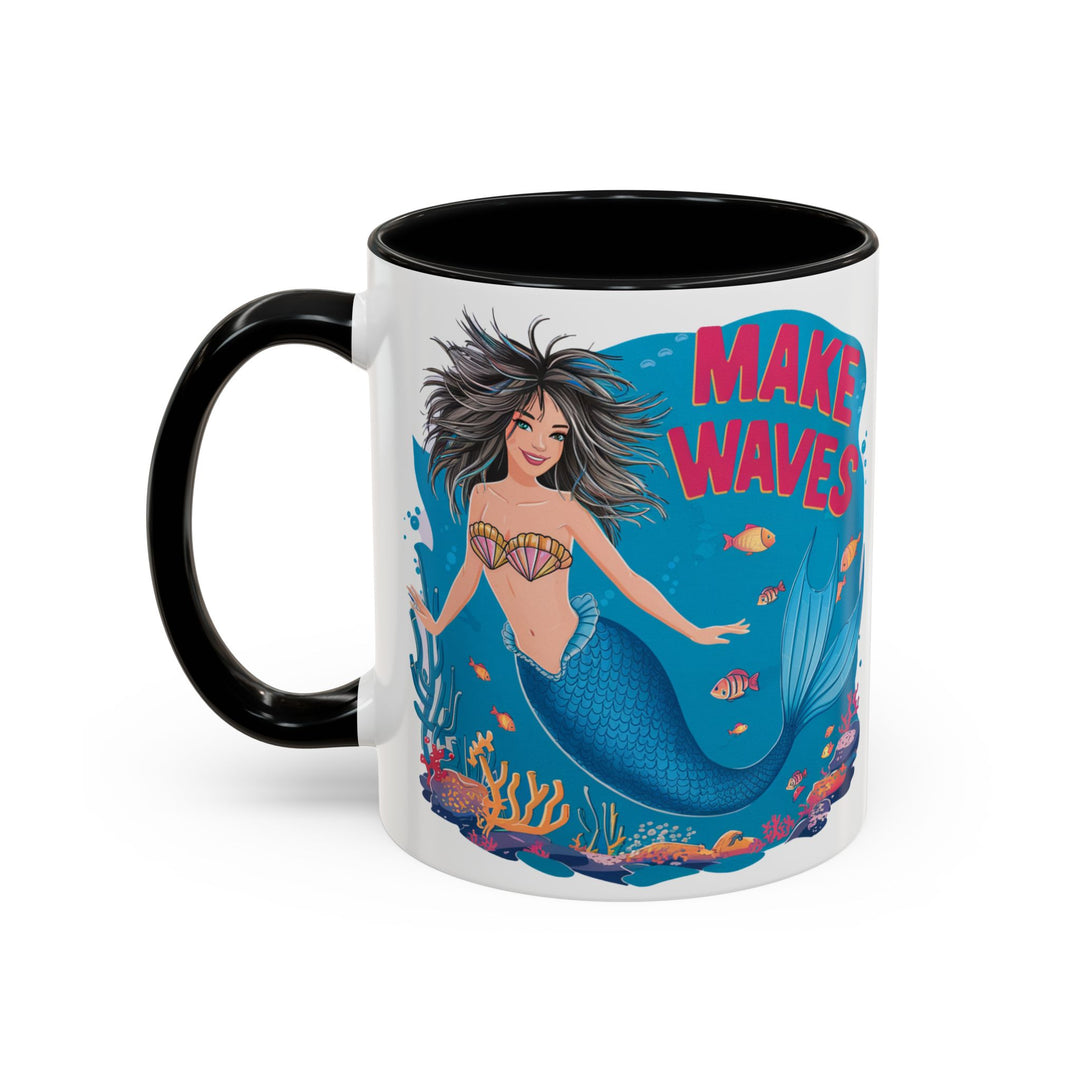 Accent Coffee Mug (11, 15oz) - Make Waves