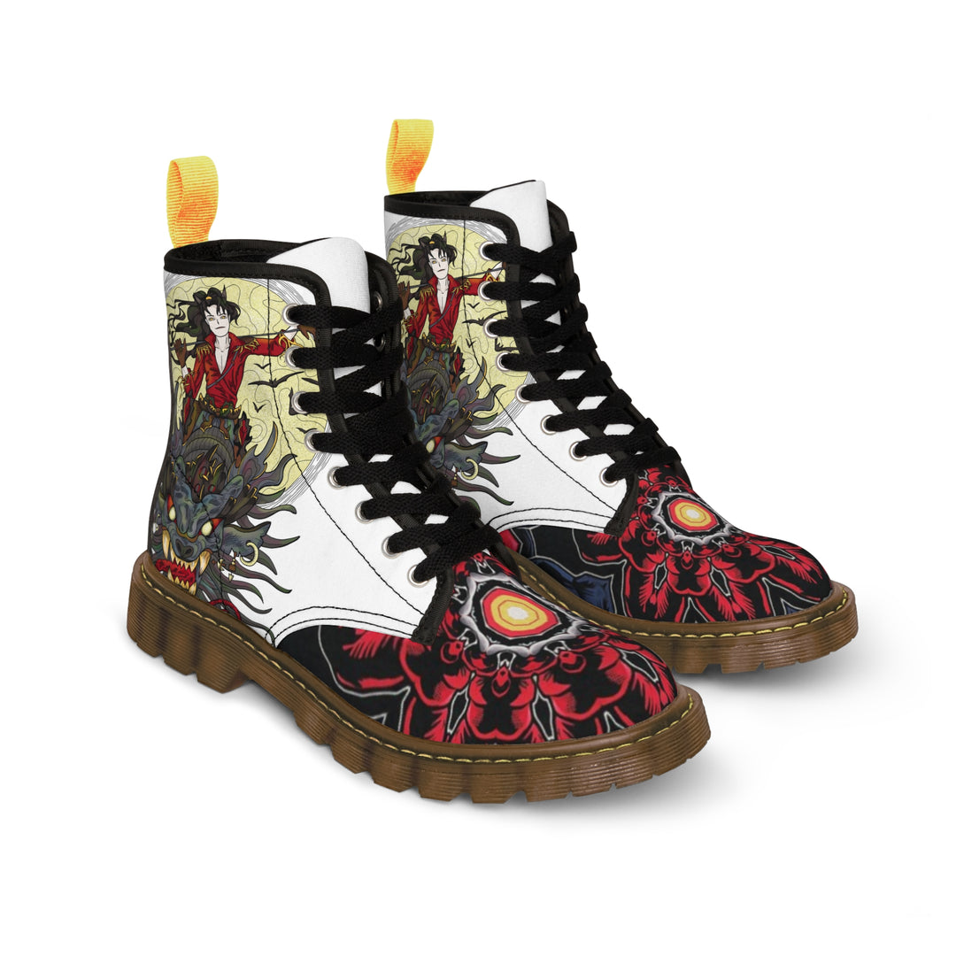 Men's Canvas Boots - Dragon Rider