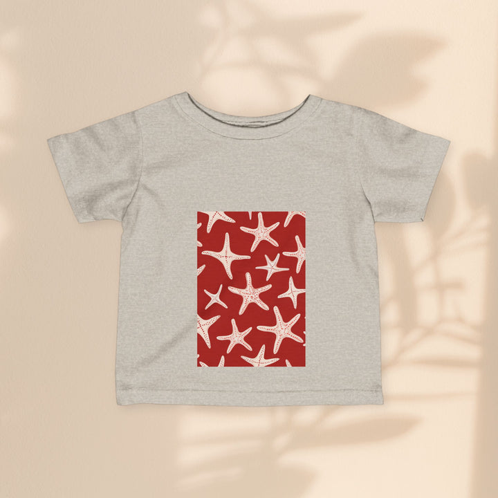 Infant Fine Jersey Tee - Red Star