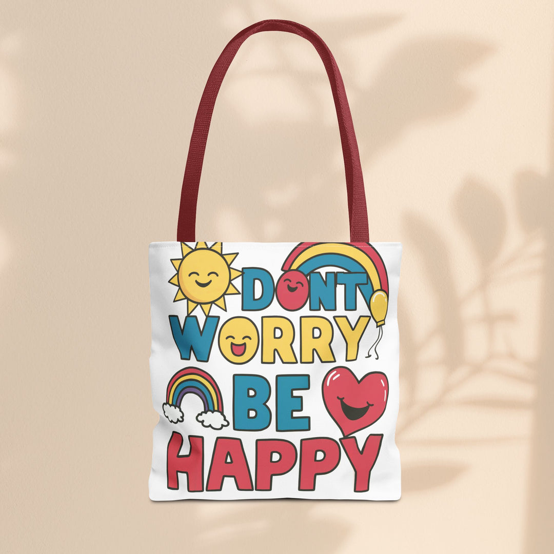 Tote Bag (AOP) - Don't Worry Be Happy