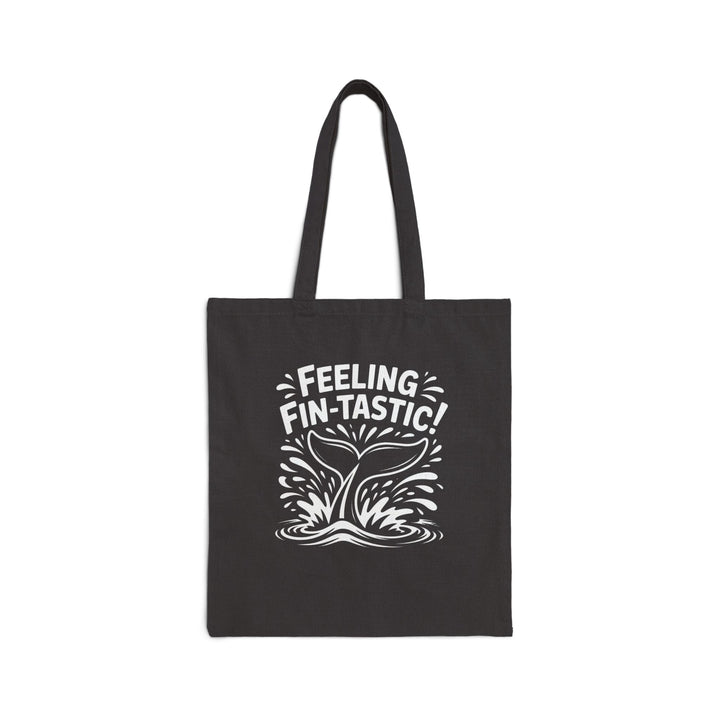 Feeling Fintastic Cotton Canvas Tote Bag