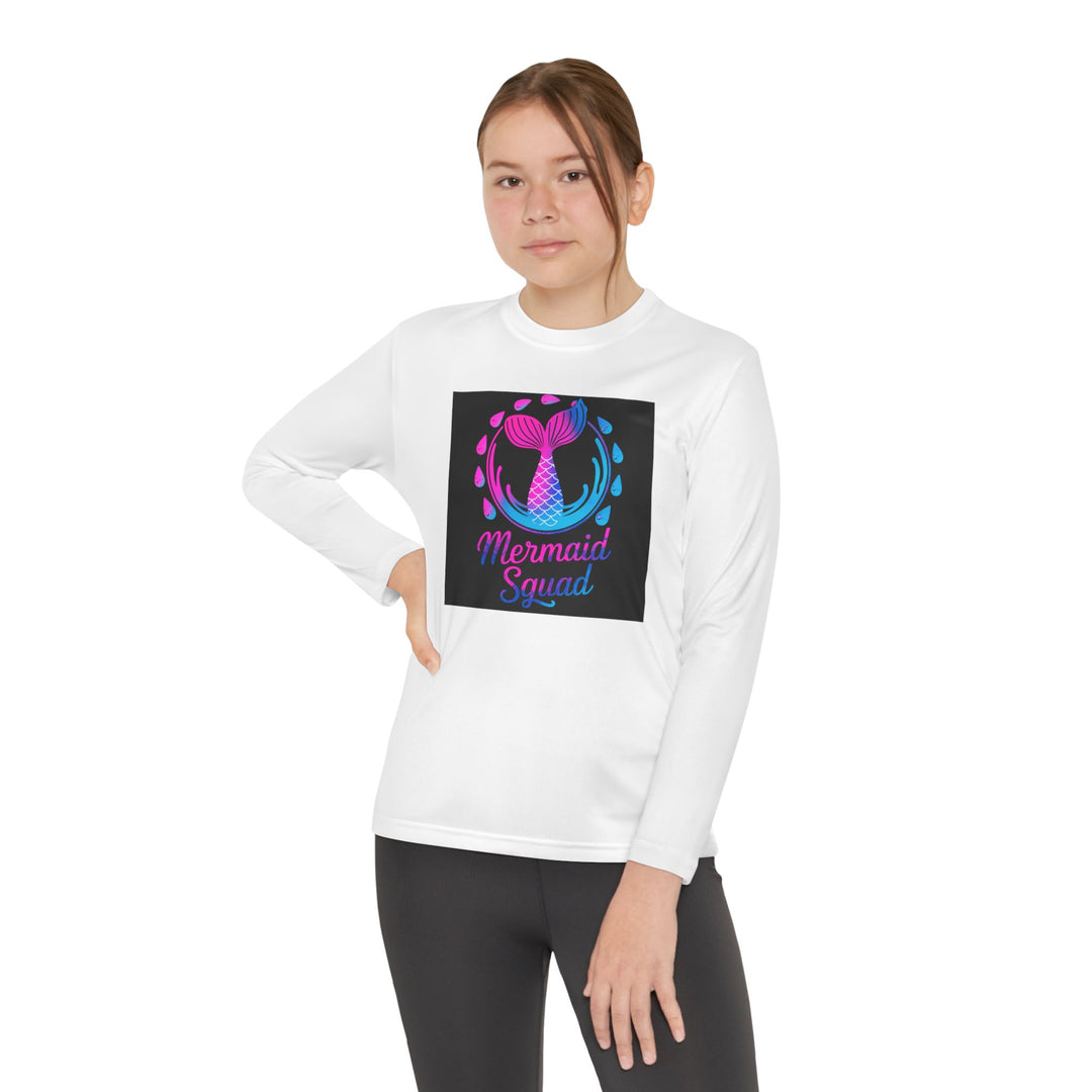 Youth Long Sleeve Competitor Tee - Mermaid Squad