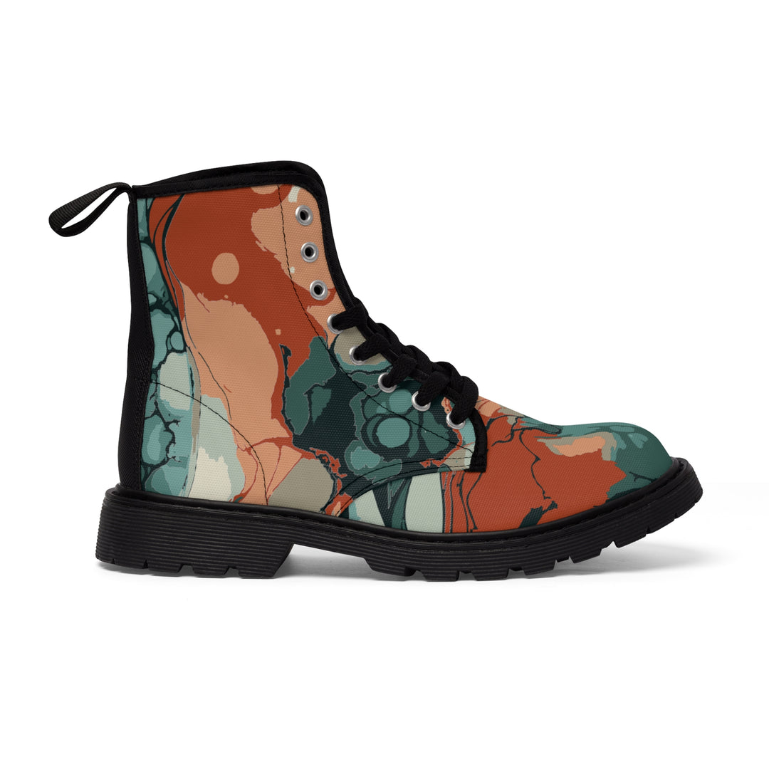 Women's Canvas Boots - Mermaid Swim