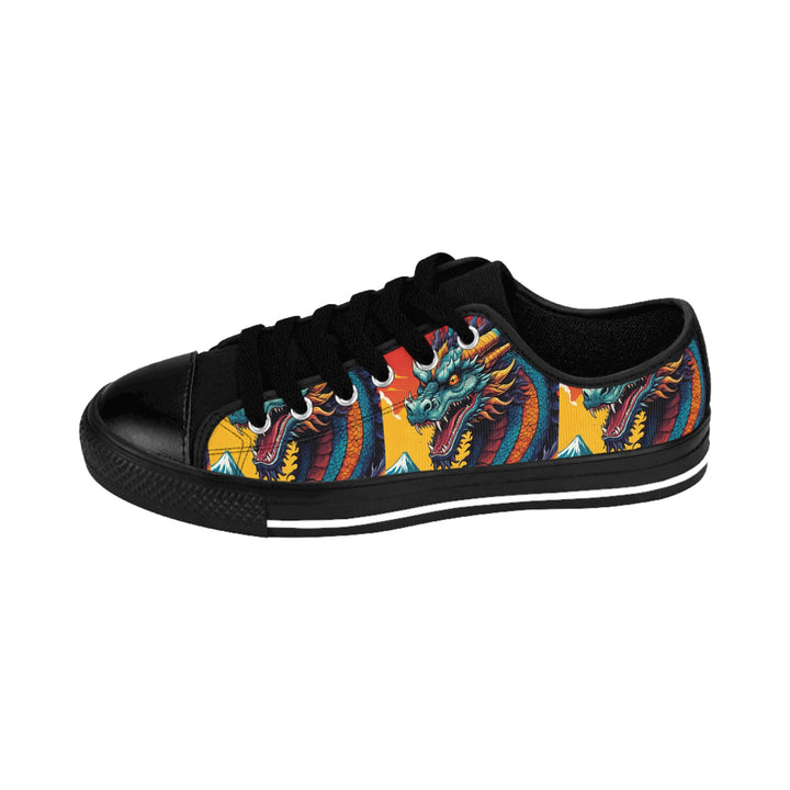 Sneakers - Japanese Dragon Print