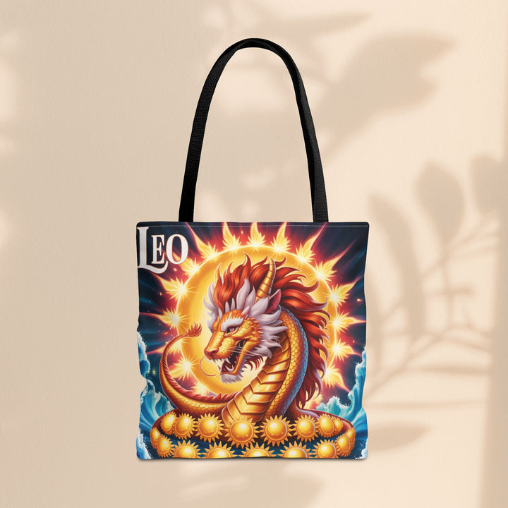 Leo Zodiac Tote Bag, Astrology Bag, Horoscope Tote, Birthday Gift, Festival Bag, Celestial Art Bag