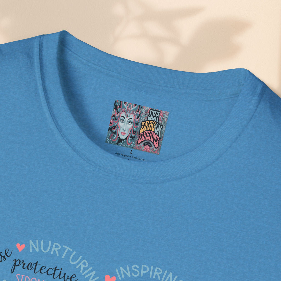Foster Mom Heart T-Shirt - Unisex Softstyle Tee for Every Occasion