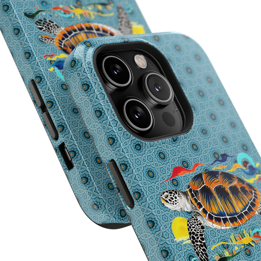 Impact-Resistant Cases - Sea Turtle Bliss