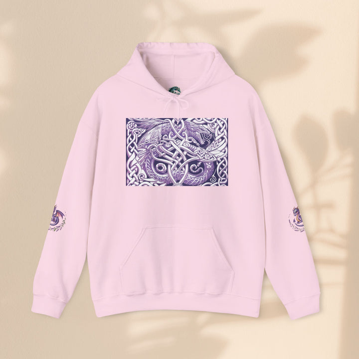 Celtic Dragon Hoodie, Gift for Fantasy Lovers