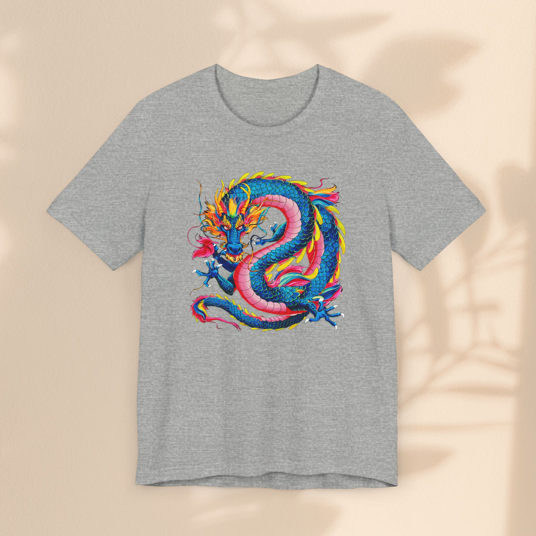 Unisex Jersey Short Sleeve Tee - Groovy Dragon