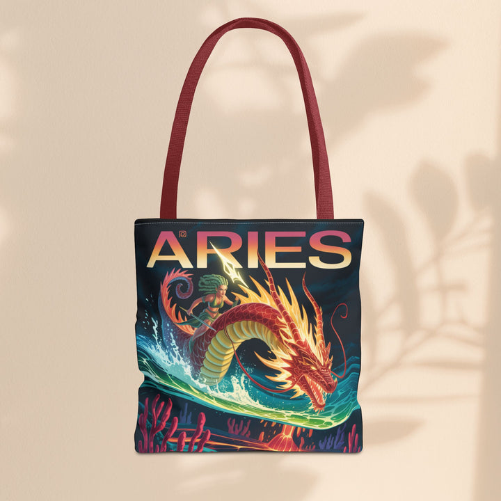 Aries Tote Bag - Perfect for Astrology Lovers, Stylish and Practical, Great for Gifts, Everyday Use, Festivals