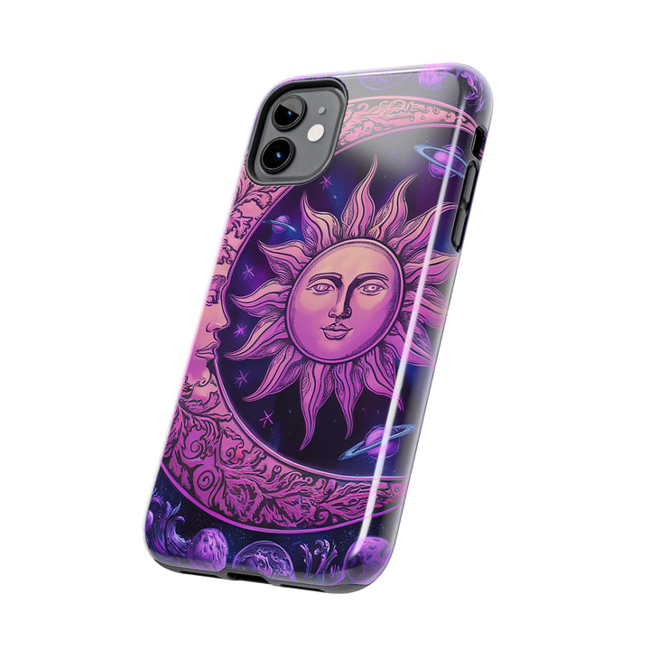 Tough Phone Cases - Purple Moon