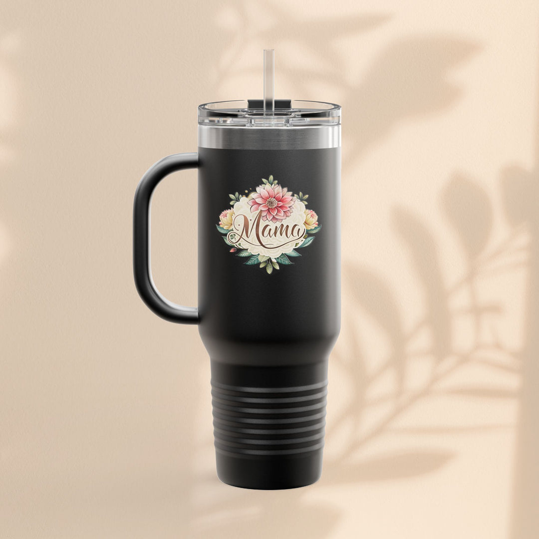 Floral Insulated Travel Mug for Moms - 40oz